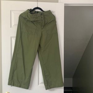 Bershka Green Cargo Pants